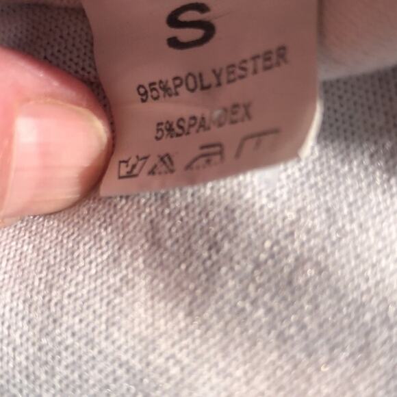 Women's Pullover Animal Print Top Size Small Long Sleeves Mock Neck - Picture 3 of 5